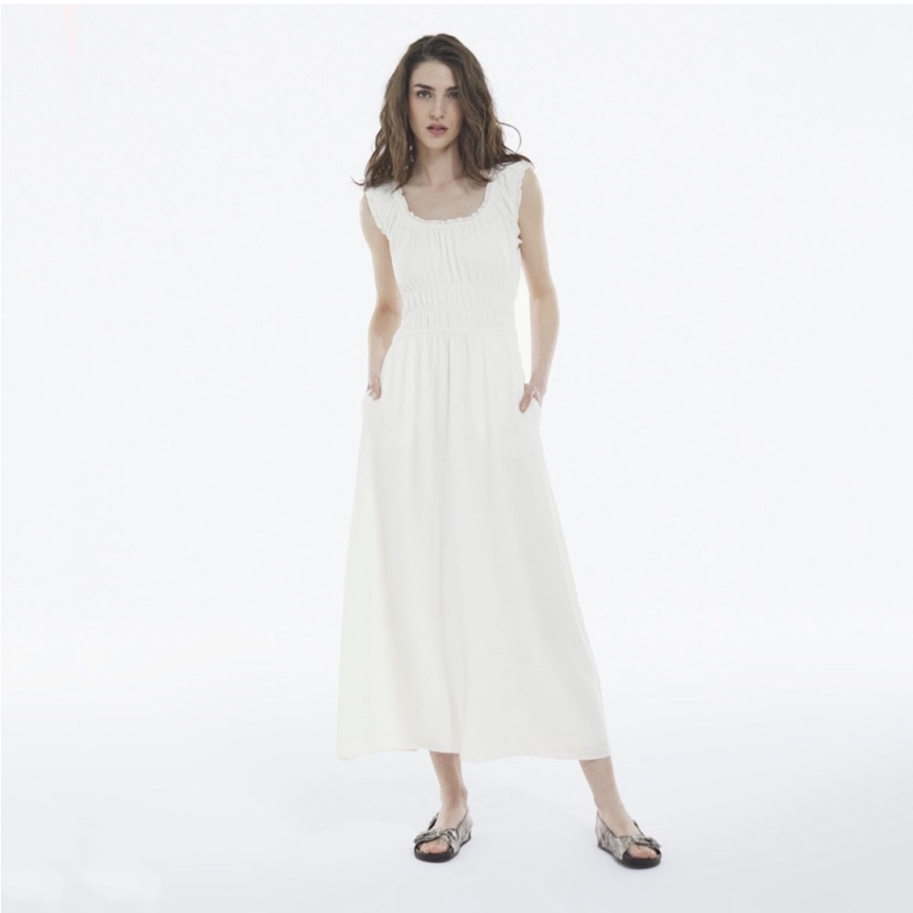 The Kooples Long Ecru Formal Dress